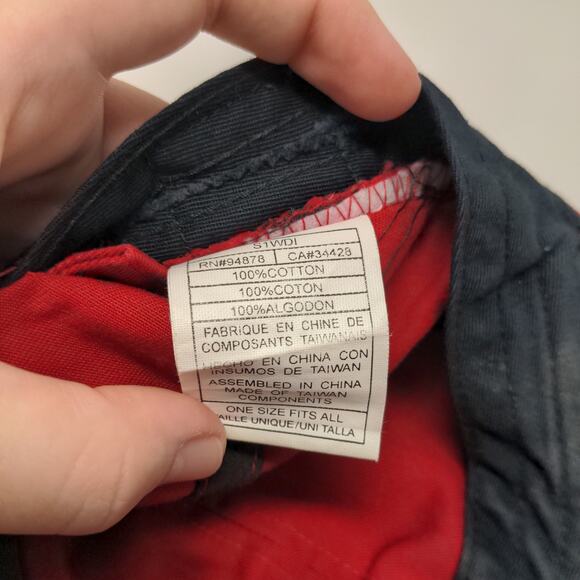 Nike Team MLB Cincinnati Reds Slideback Hat Embroidered Logo Swoosh SEE DESC - Picture 13 of 13